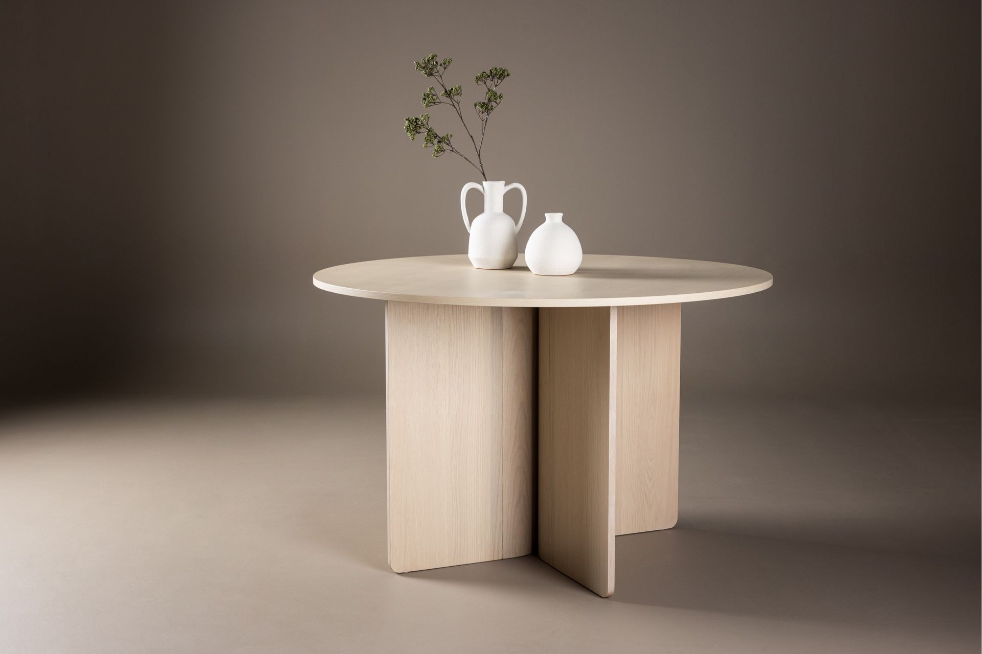 Tyresö Spisebord 120 cm - Beige - Møbler - Bord - Spisebord & kjøkkenbord