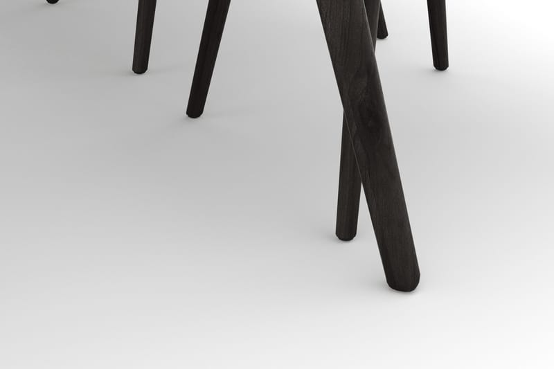 Tyrö Spisegruppe med 6 Tyrö Armstoler - Smoked Oak/Smoked Oak - Møbler - Bord - Spisegrupper