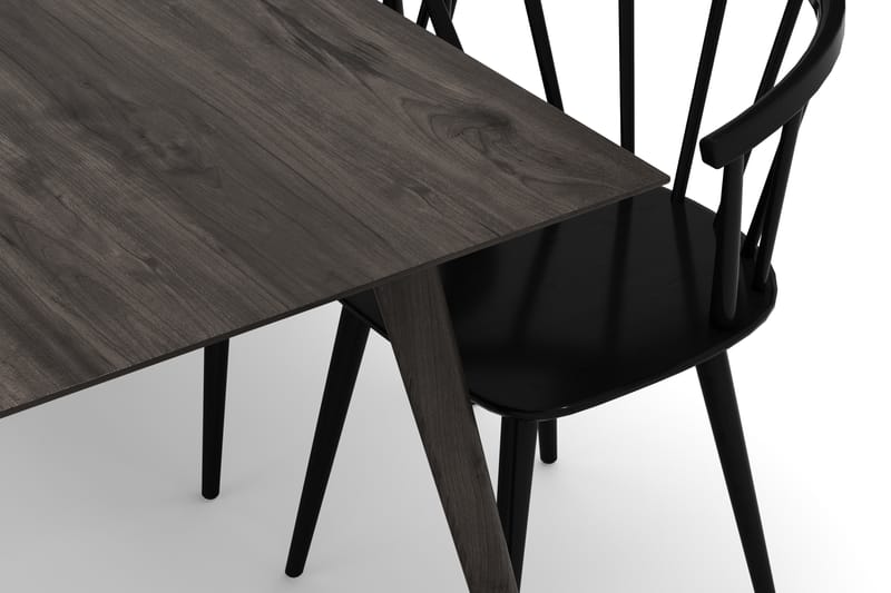 Tyrö Spisegruppe med 6 Tyrö Armstoler - Møbler - Bord - Spisegrupper