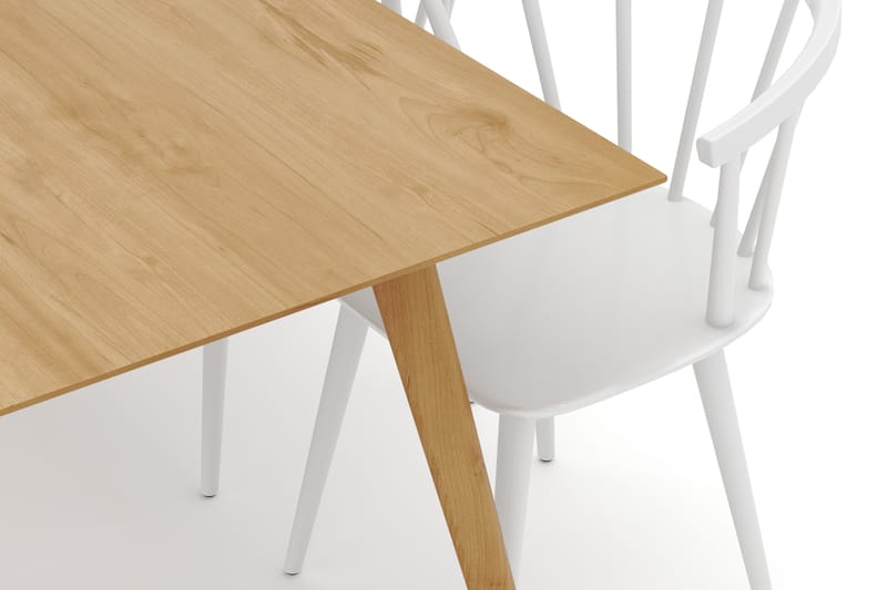 Tyrö Spisegruppe med 6 Tyrö Armstoler - Møbler - Bord - Spisegrupper