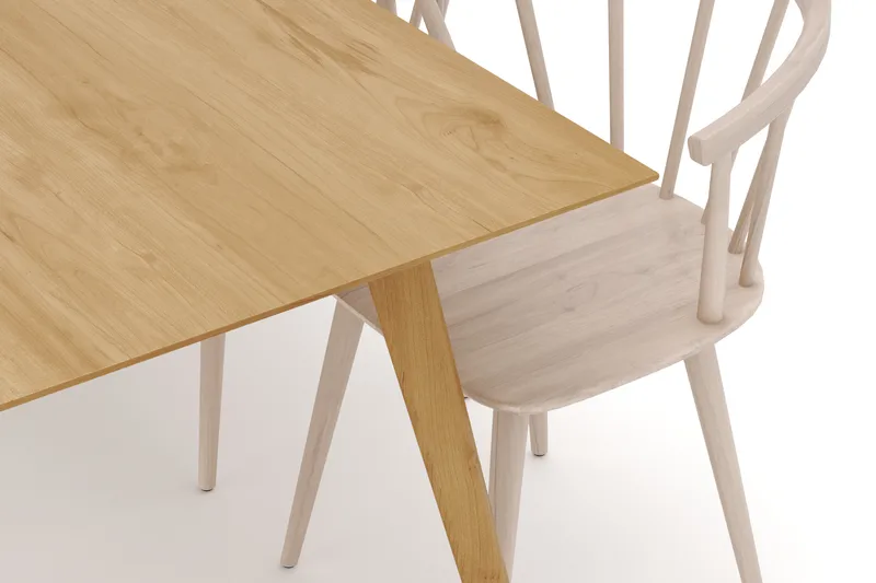 Tyrö Spisegruppe med 6 Tyrö Armstoler - Møbler - Bord - Spisegrupper