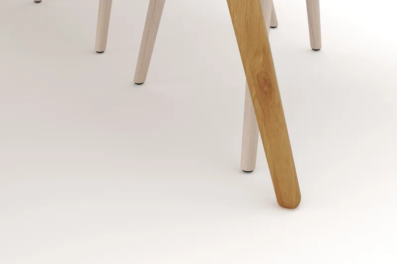 Tyrö Spisegruppe med 6 Tyrö Armstoler - Møbler - Bord - Spisegrupper