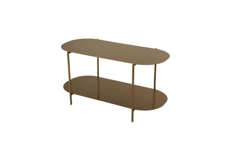 Ulvo Sofabord 100 cm - Gull - Møbler - Bord - Sofabord