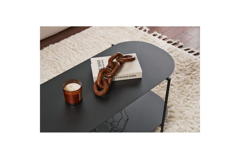 Ulvo Sofabord 100 cm - Svart - Møbler - Bord - Sofabord