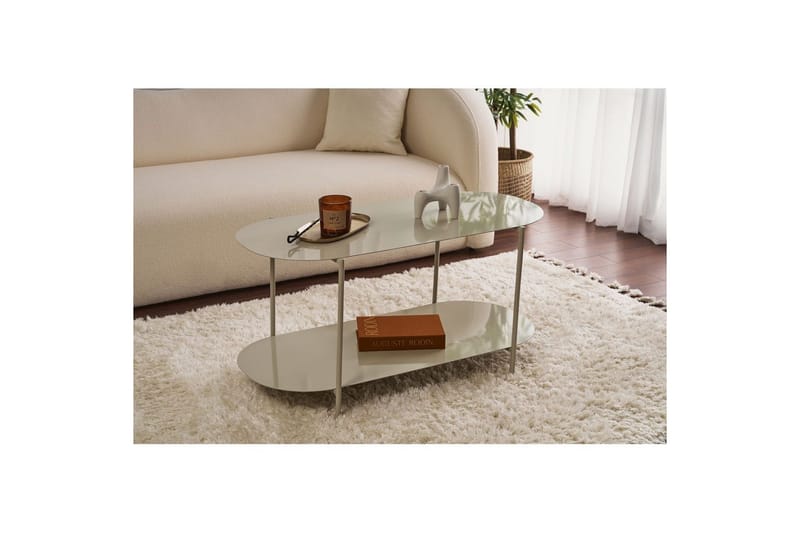 Ulvo Sofabord 100 cm - Taupe - Møbler - Bord - Sofabord