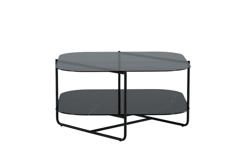 Un-Line Sofabord 85 cm Svart - Svart - Møbler - Bord - Sofabord
