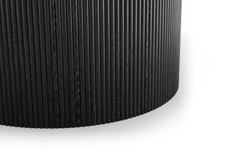 Uppveda Spisebord 120 cm Rundt - Svart/Hvit - Møbler - Bord - Spisebord & kjøkkenbord