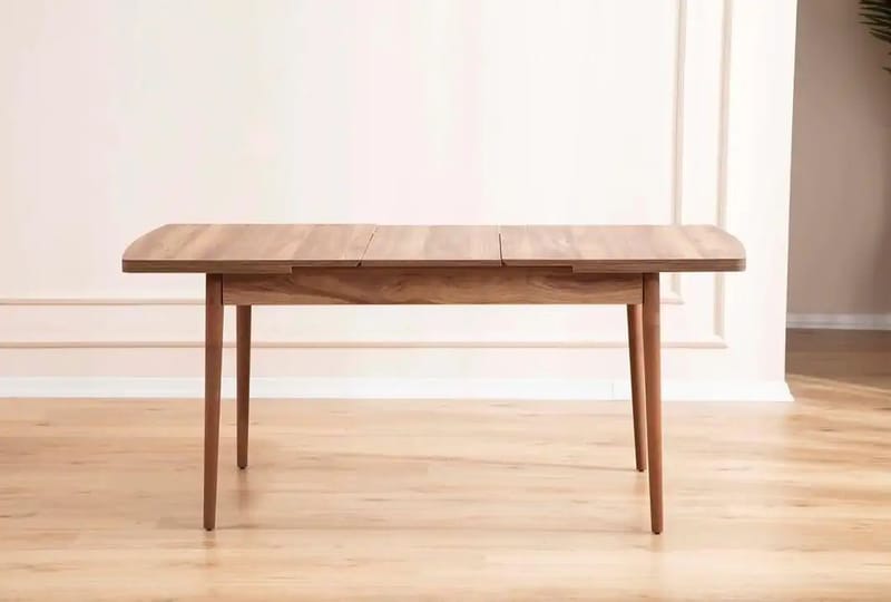 Uttrekkbart spisebord- og stolsett (7 deler) Homitis Lidyana (130 x 76 x 80 cm) Antrasitt - Møbler - Bord - Spisegrupper