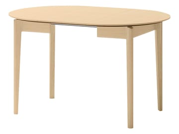 Valden Lite Uttrekkbart Rundt Spisebord 90–210 cm i Tre med Eikeutseende - Brun - Møbler - Bord - Spisebord & kjøkkenbord