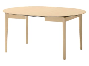 Valden Uttrekkbart Rundt Spisebord 120–240 cm i Tre med Eketrelook - Brun - Møbler - Bord - Spisebord & kjøkkenbord