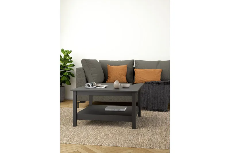 Vallvidera Sofabord 81 cm - Svart - Møbler - Bord - Sofabord