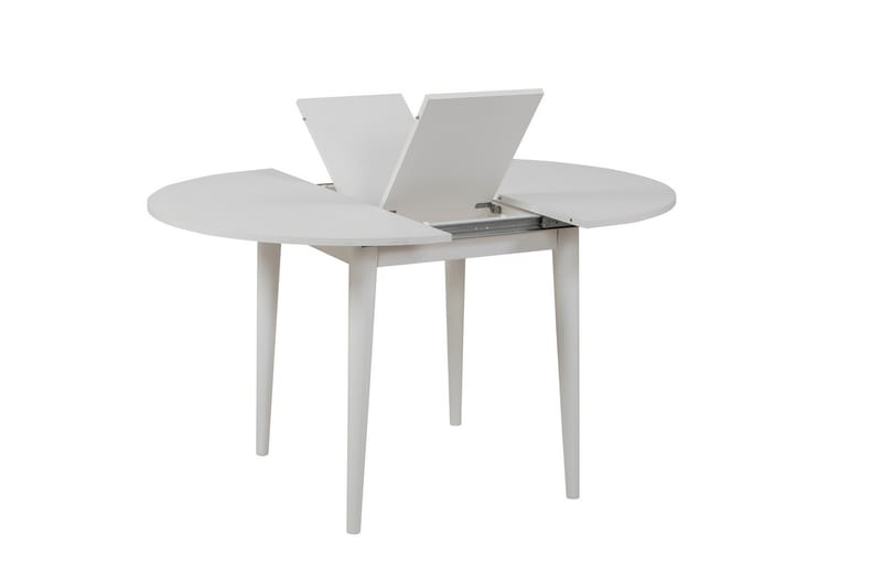Valsot Spisebord 100 cm - Hvit - Spisebord & kjøkkenbord