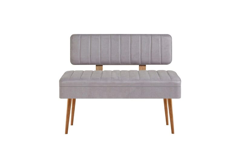 Valsot Spisegruppe 129 cm Rektangulær - Natur/Grå - Møbler - Bord - Spisegrupper