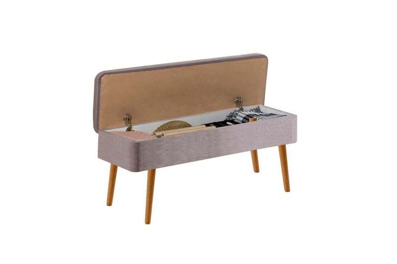 Valsot Spisegruppe 129 cm Rektangulær - Natur/Grå - Møbler - Bord - Spisegrupper