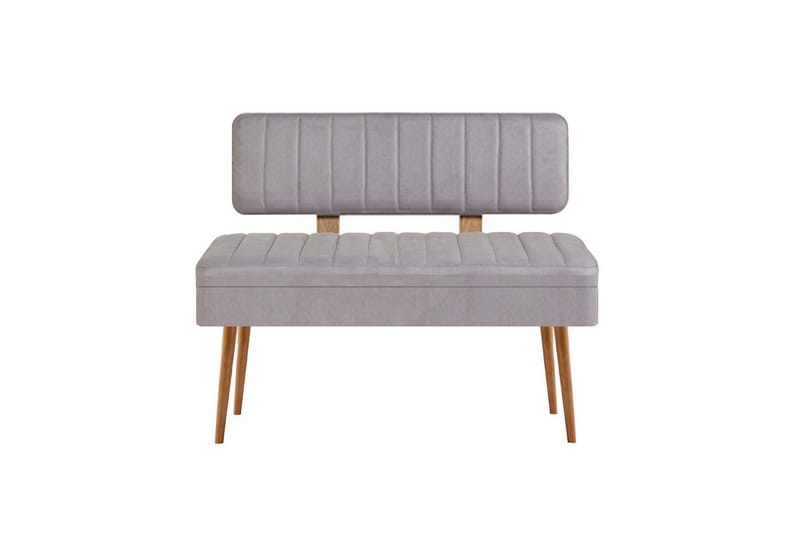 Valsot Spisegruppe 129 cm Rektangulær - Natur/Grå - Møbler - Bord - Spisegrupper