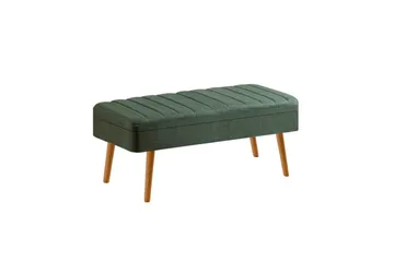 Valsot Spisegruppe 129 cm Rektangulær - Natur/Grønn - Møbler - Bord - Spisegrupper