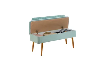 Valsot Spisegruppe 129 cm Rektangulær - Natur/Grønn - Møbler - Bord - Spisegrupper