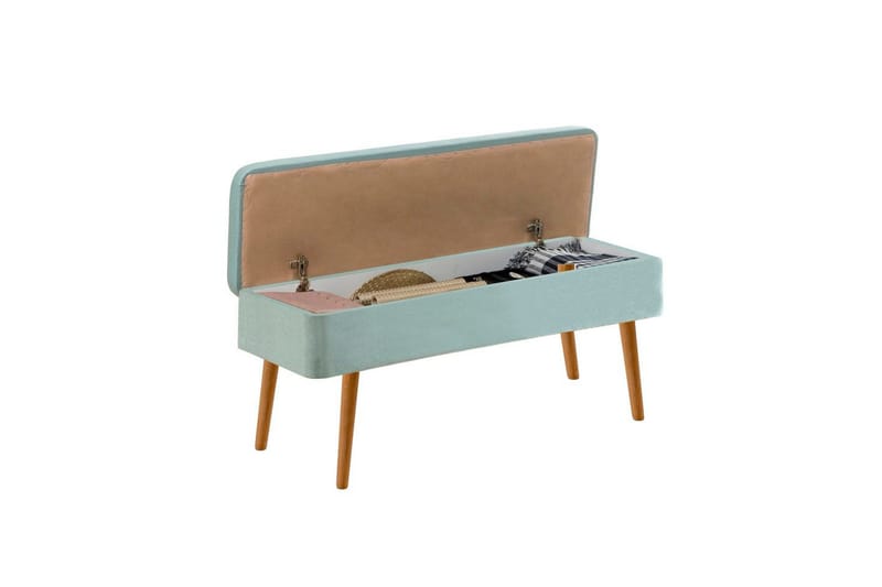 Valsot Spisegruppe 129 cm Rektangulær - Natur/Grønn - Møbler - Bord - Spisegrupper