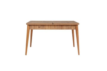 Valsot Spisegruppe 130 cm Rektangulær - Natur - Møbler - Bord - Spisegrupper