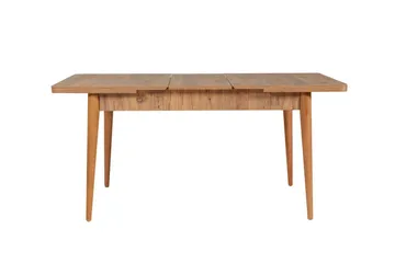 Valsot Spisegruppe Rektangulær - Beige - Møbler - Bord - Spisegrupper