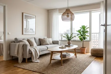 Velo Ovalt Sofabord med Hylle 160x60 cm med Tre- og Eikeutseende - Eik - Møbler - Bord - Sofabord