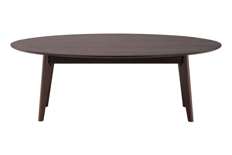 Velo sofabord ovalt 130 cm tre - Røkt eik - Møbler - Bord - Sofabord