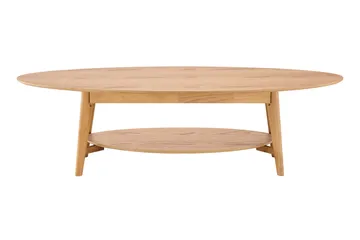 Velo sofabord ovalt 160 cm tre - Eik - Møbler - Bord - Sofabord