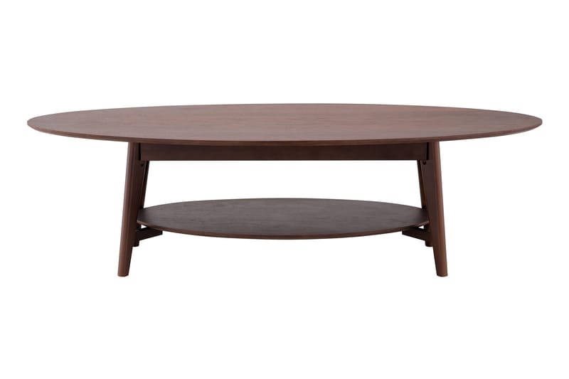 Velo sofabord ovalt 160 cm tre - Valnøtt - Møbler - Bord - Sofabord