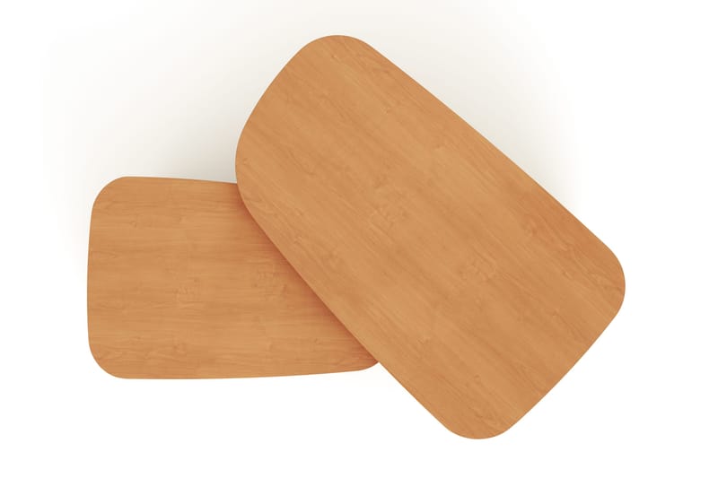 Vento settbord, sofabord 120 x 70 cm + 90 x 60 cm - Eik - Møbler - Bord - Sofabord