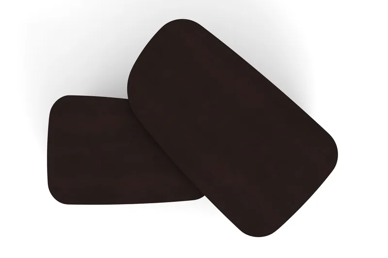 Vento settbord, sofabord 120 x 70 cm + 90 x 60 cm - Røkt eik - Møbler - Bord - Sofabord