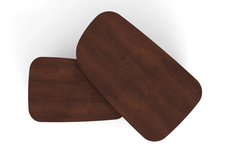 Vento settbord, sofabord 120 x 70 cm + 90 x 60 cm - Valnøtt - Møbler - Bord - Sofabord
