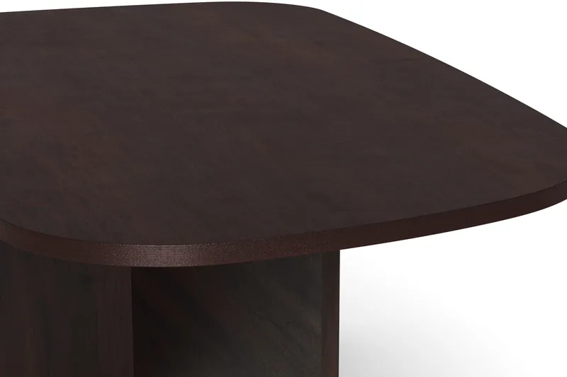 Vento Sofabord 120x70 cm ovalt i tre - Røkt eik - Møbler - Bord - Sofabord