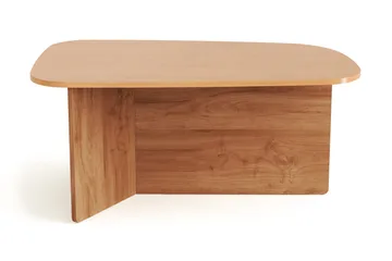 Vento Sofabord 90x60 cm ovalt i tre - Eik - Møbler - Bord - Sofabord
