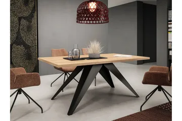 Vento Spisebord 240 cm - Svart/Beige - Møbler - Bord - Spisebord & kjøkkenbord