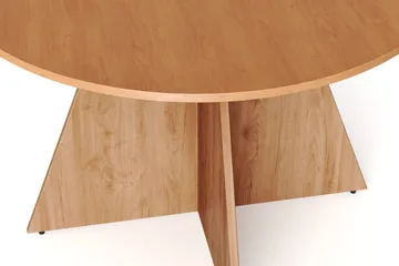 Vera rundt spisebord ø110 cm Finér - Eik - Møbler - Bord - Spisebord & kjøkkenbord