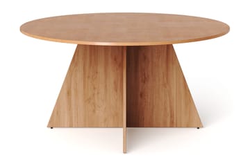 Vera rundt spisebord ø150 cm Finér - Eik - Møbler - Bord - Spisebord & kjøkkenbord