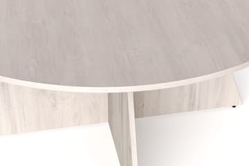 Vera rundt spisebord ø150 cm Finér - Hvitlasert - Møbler - Bord - Spisebord & kjøkkenbord