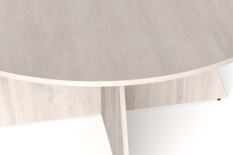 Vera rundt spisebord ø150 cm Finér - Hvitlasert - Møbler - Bord - Spisebord & kjøkkenbord