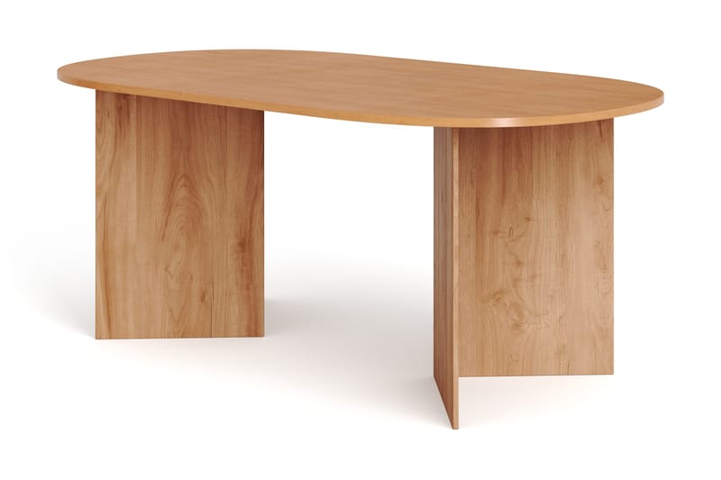 Vera Spisebord Oval 180x100 cm Finér, Eik