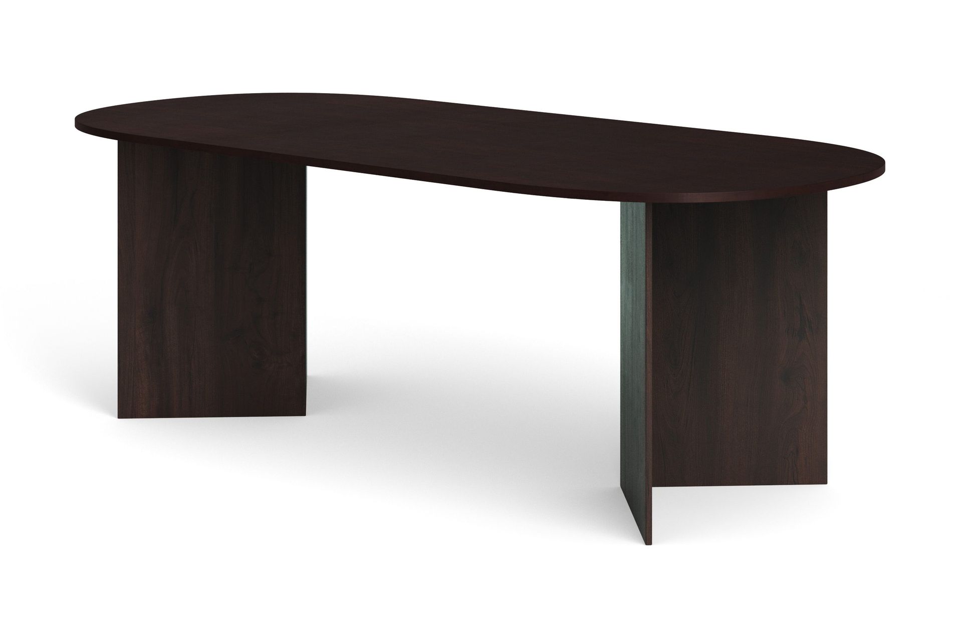 Vera Spisebord Oval 220x100 cm Finér - Røkt eik