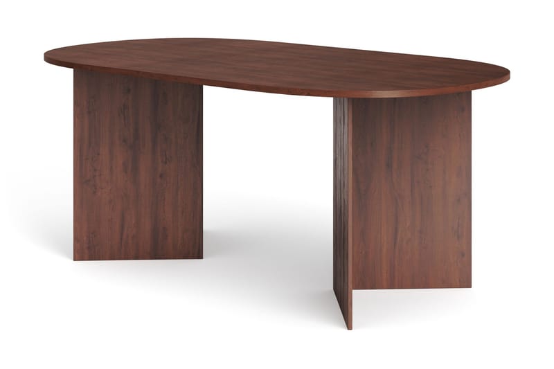 Vera spisegruppe, oval 180 cm, med 6 Filip spisestoler - Valnøtt - Møbler - Bord - Spisegrupper
