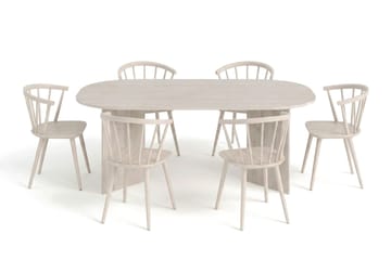 220 cm - Svartbeiset eik