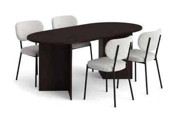 180 cm - Røkt eik
