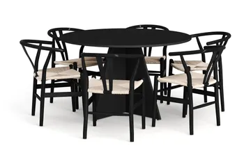 130 cm - Svartbeiset eik