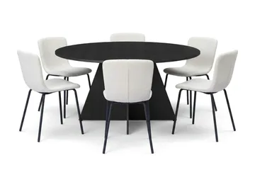 150 cm - Svartbeiset eik