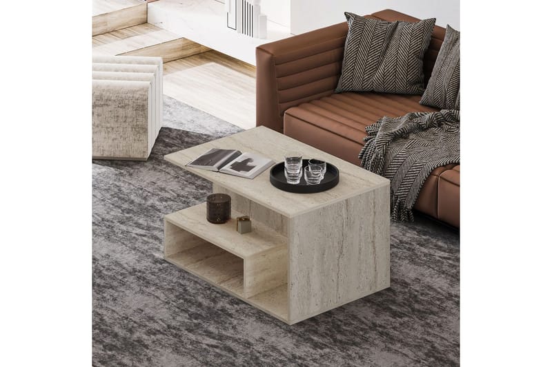 Veradia Sofabord 90 cm - Brun - Møbler - Bord - Sofabord