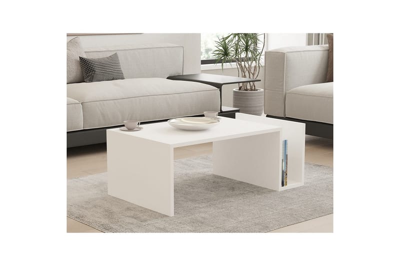 Vimenil Sofabord 87 cm - Hvit - Møbler - Bord - Sofabord