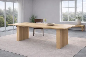 VIND Humle rektangulært spisebord 200 cm - Natur - Møbler - Bord - Spisebord & kjøkkenbord