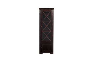 Vitrine Lisa Havana/Lakk - Havana/Lakk - Oppbevaring - Skap - Vitrineskap