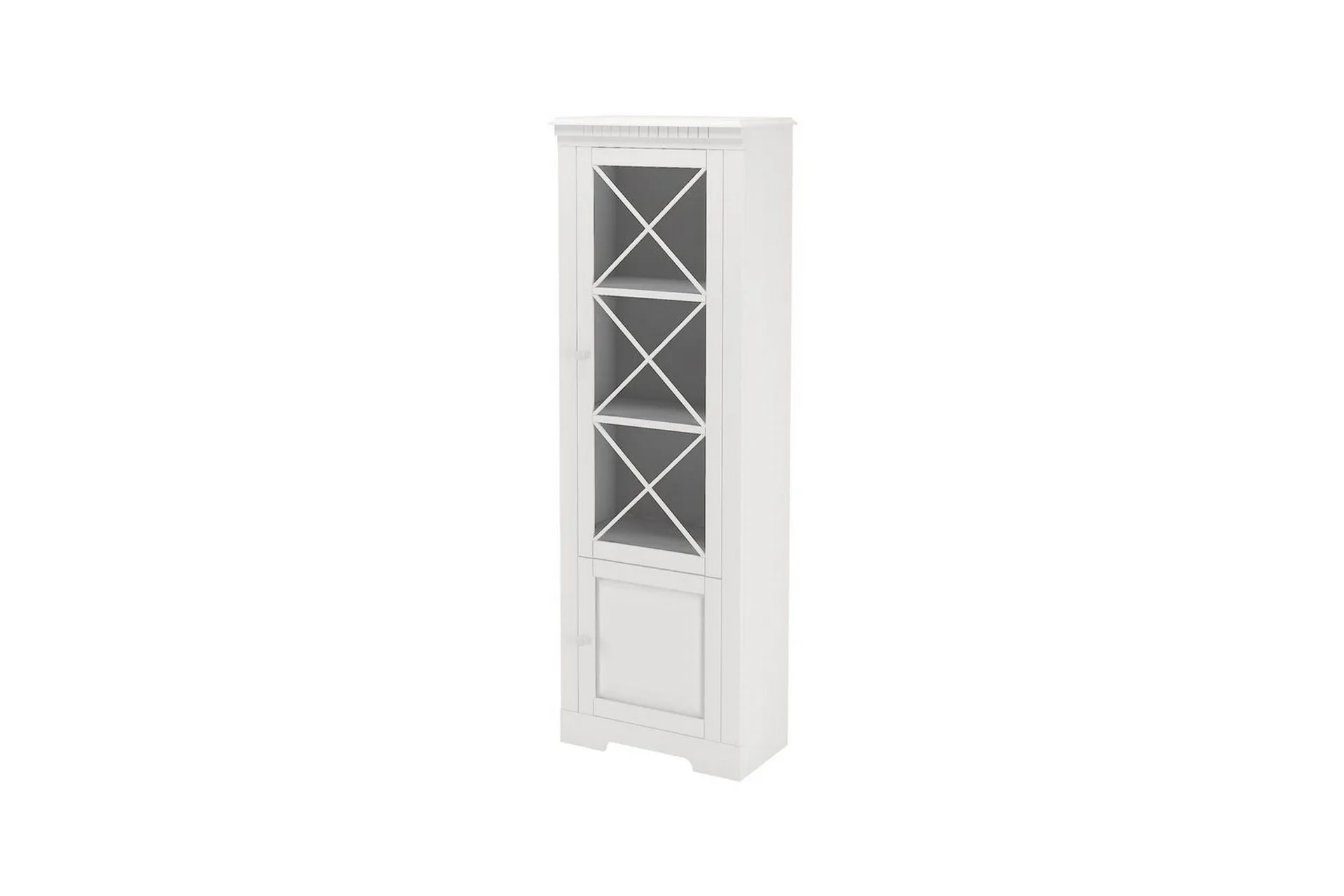 Vitrine Lisa Hvit - Hvit